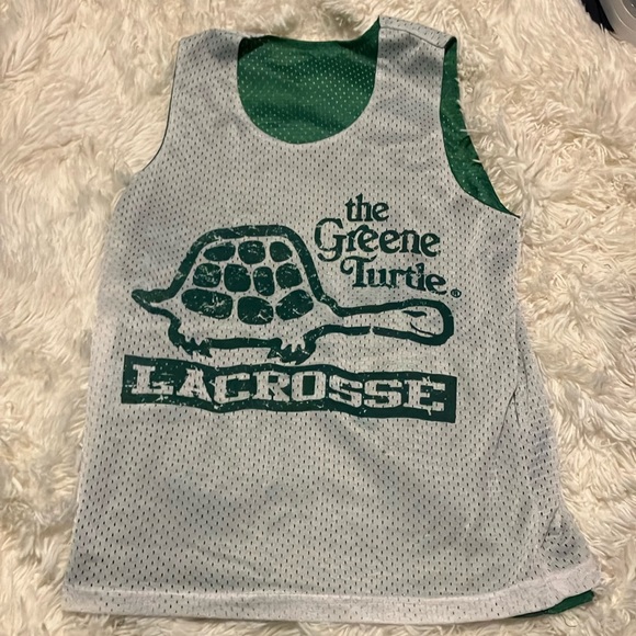 Reversible Greene Turtle Lacrosse Pinnie - Picture 1 of 5